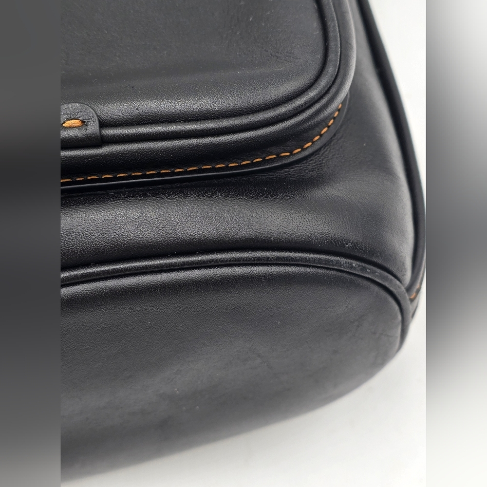 Coach Glovetanned Leather Andy Crossbody, EUC, Black - Picture 5 of 16